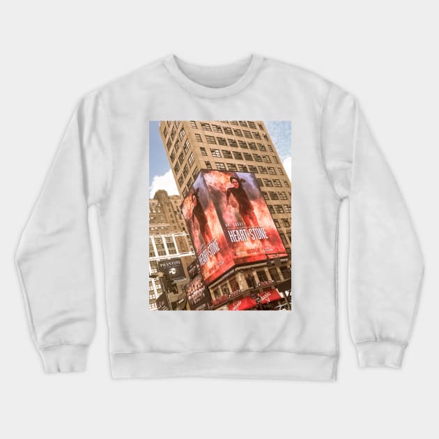 Manhattan Skyscraper New York City Crewneck Sweatshirt by eleonoraingrid